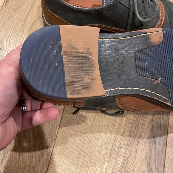 Wingtip Foundry men brown shoes size 8.5 - 41 vintage style. - Picture 4 of 10